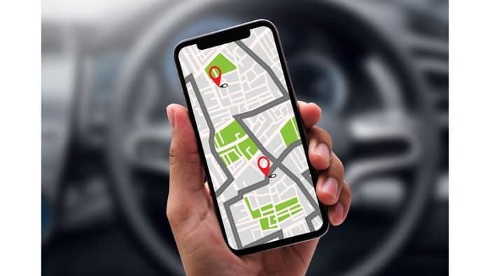 Coordinación de ruta por celular